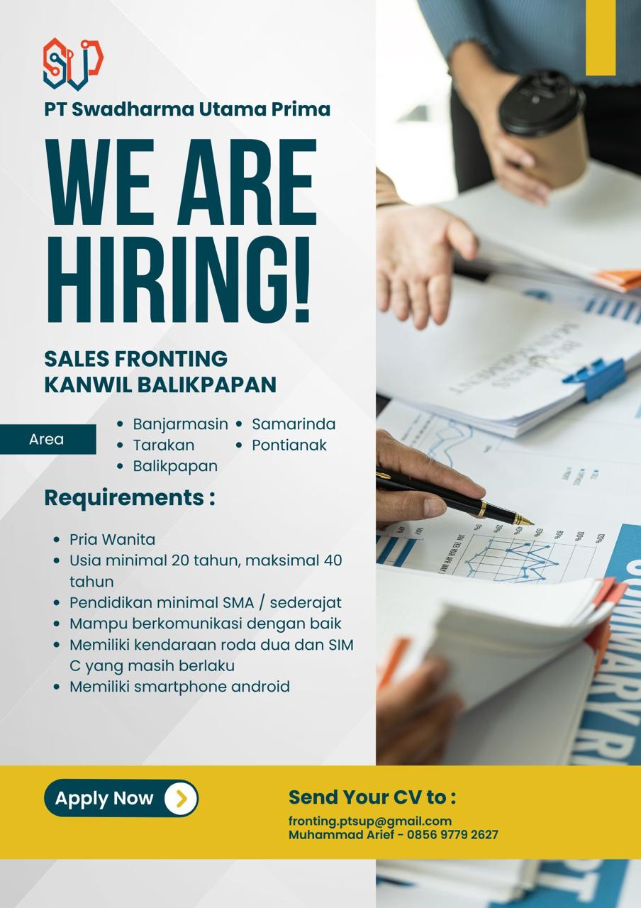Sales Fronting Kanwil Balikpapan